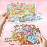 Fairyland Factory DIY 3D Scene Stickers — 2 Cute Miniature Fantasy Scenes